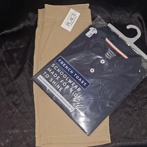 Boys school uniform Children's Place /French Toast  size 7 NWT